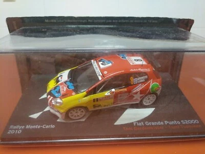 COCHE 1/43, ALTAYA, MODELO FIAT GRANDE PUNTO S2000 RALLYE MONTE CARLO 2010. - Imagen 1 de 3