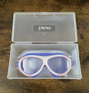 Occhiali da Nuoto per Bambini, Regolabili, Antiappannamento (Rosa, Blu) - Foto 1 di 4