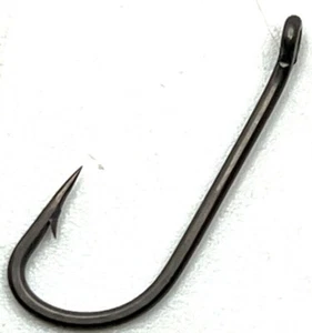 10,20,50,100 High carbon Teflon Coated LONG SHANK Carp fishing hooks 2,4,6 Hooks - Picture 1 of 1
