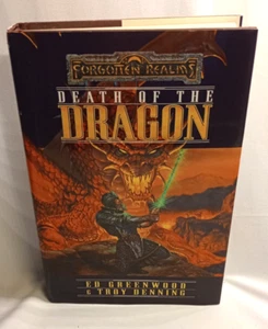 Death of the Dragon WOTC Forgotten Realms Greenwood Denning Hardcover - Imagen 1 de 7