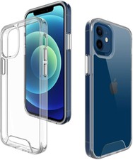 Space Clear Case Compatible with iPhone 12 Wireless Charging
