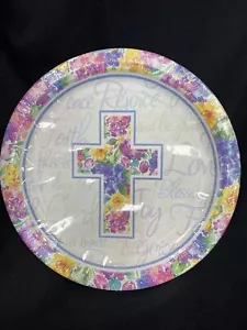 Joyful Blessings Communion/Confirmation 18Ct 9” Plates - Picture 1 of 2
