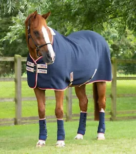 Premier Equine PremTex Cooler - Navy, black, burgundy - ALL SIZES - Picture 1 of 3