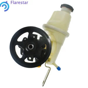 Power Steering Pump w/ Pulley Reservoir For Dodge Durango Dakota 4.7L V8 00-03 - Picture 1 of 14