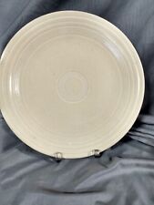 Vintage Fiesta Ware By Homer Laughlin Dinner Plate 9.5 in.  Buttery Pale Yellow 