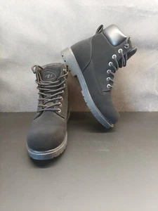 LUGZ Suede Slip Resistant Men's Black Chukka Boots - sz. 8.5 - Picture 1 of 15
