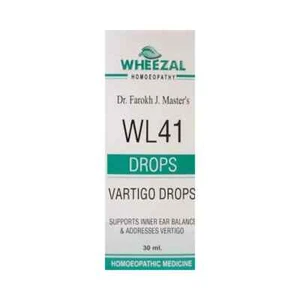 Wheezal WL 41 Vertigo Drop Homeopathic Remedy, 30ml FS - Picture 1 of 5