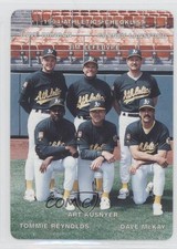 1994 Mother's Cookies Oakland Athletics Stadium Giveaway Checklist #28