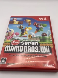 New Super Mario Bros. Nintendo Wii 2009 nintendo wii NTSC-J Japanese - Picture 1 of 3