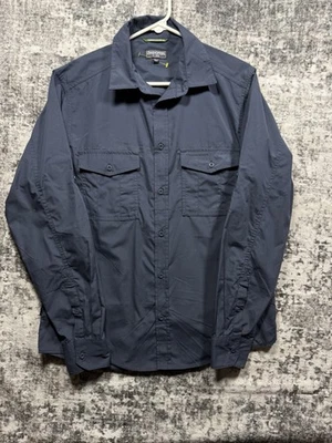 Craghoppers Solarshield Shirt Mens M Blue Long Sleeve Outdoor Fishing Hiking - Image 1 of 4