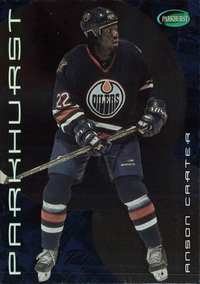 Anson Carter #107 2001-02 Parkhurst Edmonton Oilers Hockey - Image 1 of 2