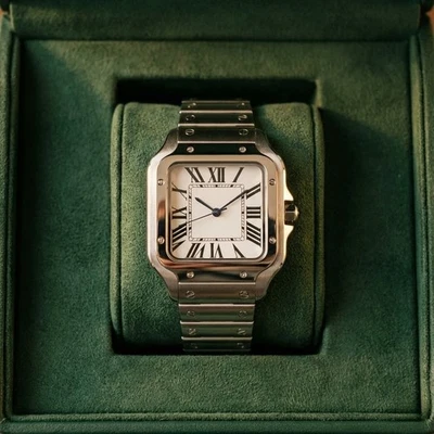 Esfera romana cuadrada Seikmod | NH35 Seiko Mod automática | Acero zafiro Foto 1 de 3