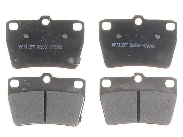 Juego de pastillas de freno traseras AC Delco 14GP93K para Toyota RAV4 2004-2005 plata cerámica Foto 1 de 1