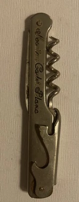 Vintage Mouton Cadet Blanc Corkscrew Bottle opener Bordeaux Rothschild Wine - Image 1 of 4