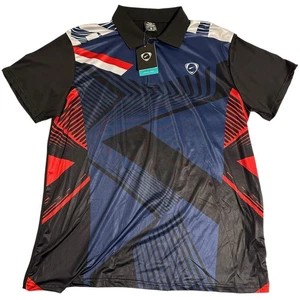 Neu mit Etikett Sport-Dri Bowling-Poloshirt marineblau/schwarz XXL - Bild 1 von 8