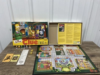 Clue The Simpsons COMPLETE Parker Brothers 2002 TV Show Cartoon - Image 1 of 4