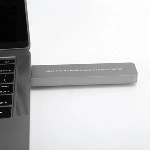 Hard Disk Box USB3.1 To M.2 NVME/ SSD Enclosure Network Adapter LM-915 NEW - Afbeelding 1 van 12