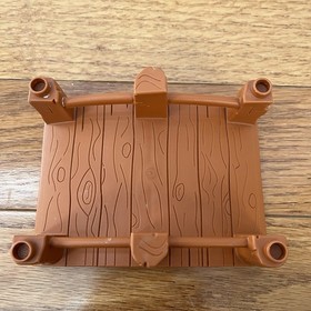 1X Lego Duplo Bridge Light Brown Wood Winnie The Pooh 2987 31291 Vtg Replacement