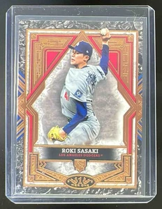 2025 Topps Baseball Tier One Roki Sasaki 3 #75 RC Los Angeles Dodgers - Picture 1 of 2