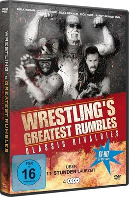 Hulk Hogan Wrestlings Greatest Rumbles 80er Koko B Goods Billy Graham 4 DVD Box - Image 1 of 2