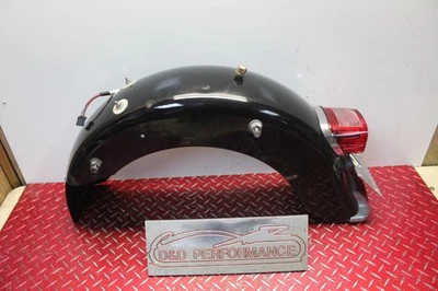 Harley Davidson Electra Glide 2001 guardabarros trasero luz trasera soporte de etiqueta EG137 Foto 1 de 4