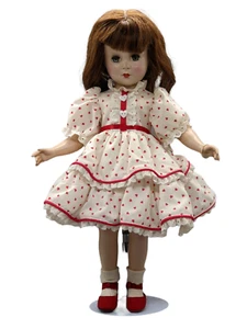 Vintage 1950's Nancy Ann Show Doll Hard Plastic-Re Dressed & Re Wigged-Free Ship - Picture 1 of 12