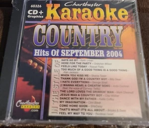 Chartbuster Karaoke Country 2004 CB60326 CDG Urban Wilson Twain Flatts - Picture 1 of 2