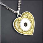 Women Heart Love Snap Button Jewelry Necklace Nn670 (Fit 18Mm 20Mm Snaps)|Penda