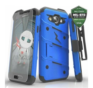 Zizo Bolt Cover Hülle für Galaxy G550 (Blau/Schwarz) - Bild 1 von 3
