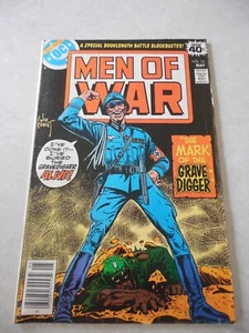 MEN OF WAR #16, DC COMICS, 1979, GRAVEDIGGER, JOE KUBERT, MARK JEWELERS, 8.0 VF! - Picture 1 of 3