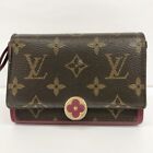 LOUIS VUITTON M64587 Portefeuille Flor Compact Bifold Wallet used from JAPAN