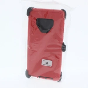 Otterbox Defender Case fro Galaxy Note 9 with Holster Clip Red - Picture 1 of 2