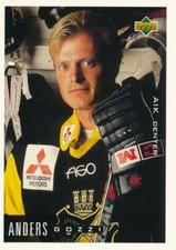 1995-96 Swedish Upper Deck #10 ANDERS GOZZI - AIK