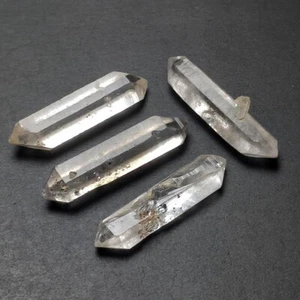 14g/4pcs 34-36mm Top Quality Herkimer Diamond Quartz Crystal Healing Stone 3643 - Picture 1 of 5