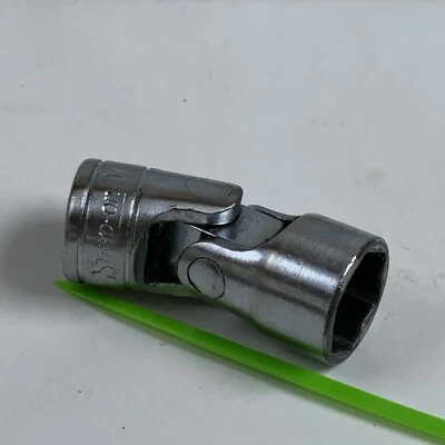 Snap On FS16A, 1/2in. 3/8 Drive 6pt Flex/universal Socket,  USA - Green - Image 1 of 4