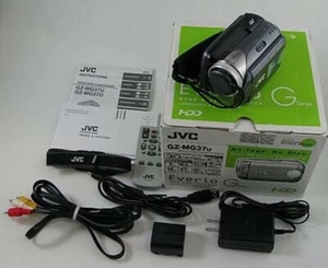 Videocámara de disco duro JVC EVERIO GZ-MG37u 30 GB VENDIDA COMO ESTÁ No Funciona 100% - Imagen 1 de 11