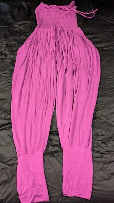 Melodia Designs Jazmine Harem Pants In Plum Size XS - Image 1 of 4