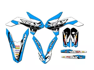 2015-2017 SX 85 13 FLY Sky Blue Senge Graphics Kit Compatible with KTM - Bild 1 von 10