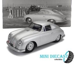 Porsche 356 SL 1951 cupé plata escala 1:18 de Werk83 - Imagen 1 de 4