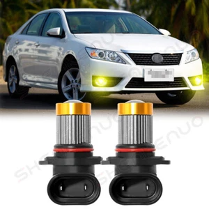 9006 HB4 LED Headlight Kit High Low Beam Fog Lights COB-5000K Yellow Bulbs Light - Picture 1 of 8