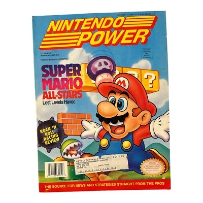 Nintendo Power 52 Sept 1993 Super Mario All Stars Mortal Kombat Poster Complete - Image 1 of 3