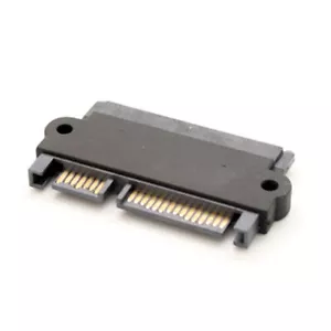 USA SATA 22pin 7+15 Male to SATA 22pin 7+15 Female convertor adapter SATA M-F - Picture 1 of 6