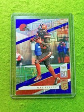JARVIS LANDRY PRIZM CARD JERSEY #80 CLEVELAND BROWNS #/10 SSP 2019 Donruss Elite
