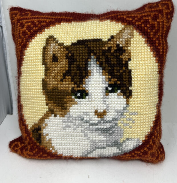 DIY Vervaco Cats Family Chunky Cross Stitch Needlepoint 