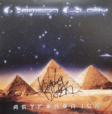 Crimson Glory ''Astronomica'' 2LP White colored, Signed by Wade Black ! - Image 1 of 4