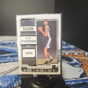 Biglietto Stagione 2023-24 Panini Contenders Victor Wembanyama (RC) - Foto 1 di 2