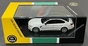 PARA64 Paragon BMW M3 G80 Frozen Brilliant White with Black Top RHD 1:64 - Picture 1 of 1