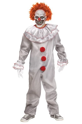 Brand New Carnevil Clown Evil Clown Pennywise IT Inspired Child Costume - Image 1 of 2