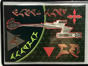 Star Trek 1995 Season 3 - Embossed Klingon Card - S15 - Bild 1 von 2