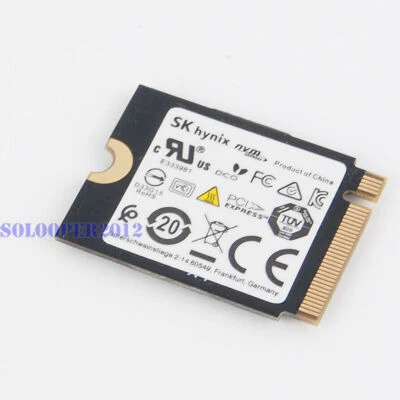 New SK Hynix 512GB NVMe PCIe M2 2230 SSD BC711 30mm HFM512GD3GX013N  OEM - Image 1 of 4